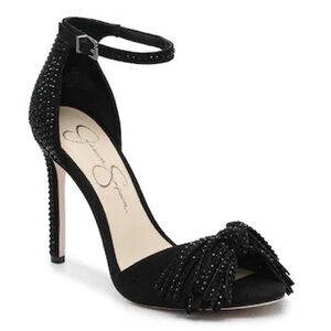 Jessica Simpson Jillari Heels Black 6.5